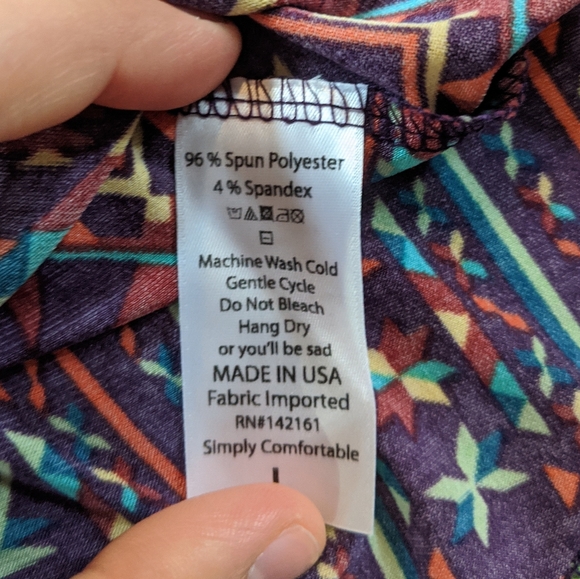 LuLaRoe Azure skirt - Picture 3 of 6